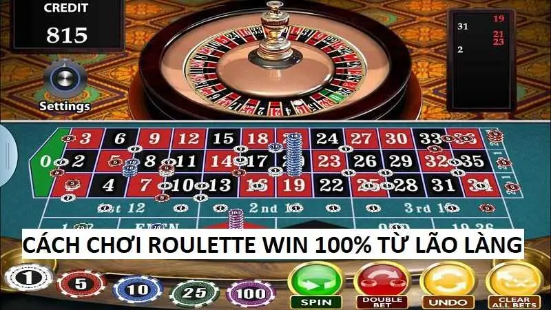 Cách chơi Roulette đỉnh cao từ các lão làng